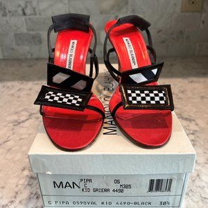 Manolo Blahnik heels size 38.5